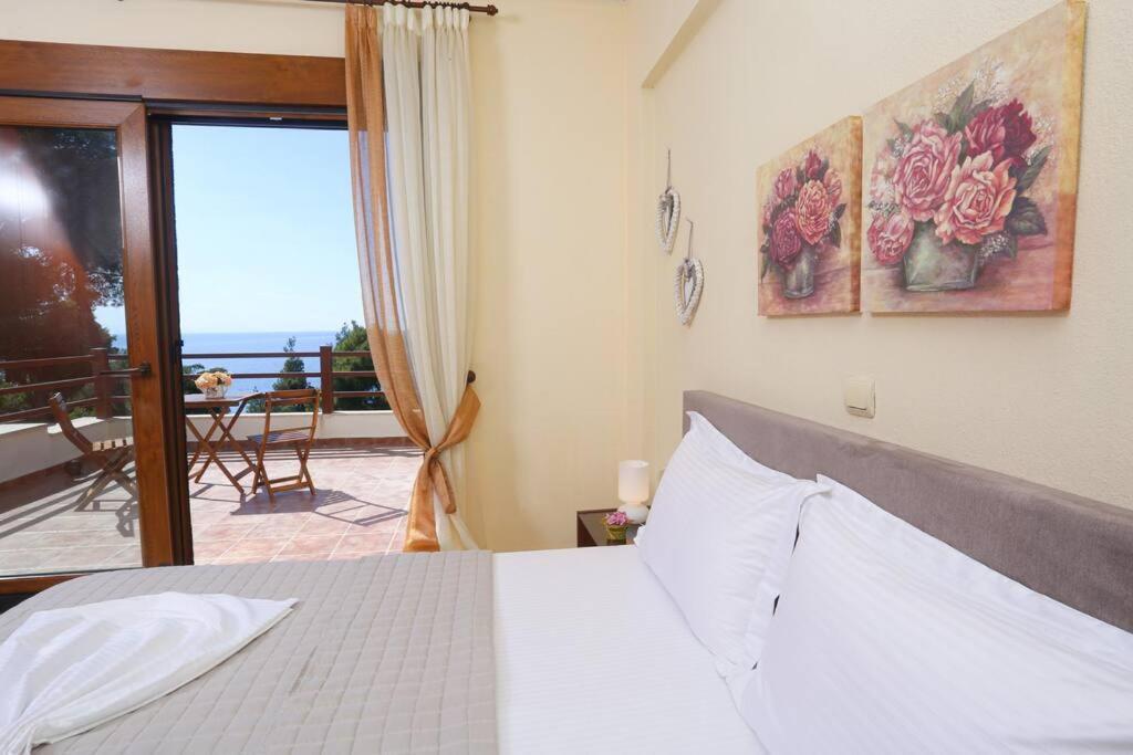 Beautiful View Villa In Possidi, Halkidiki Kalandra エクステリア 写真